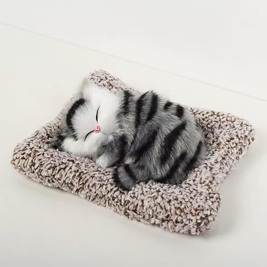 Sleeping Kitten Plush Toy – Cute Cozy Soft Toy