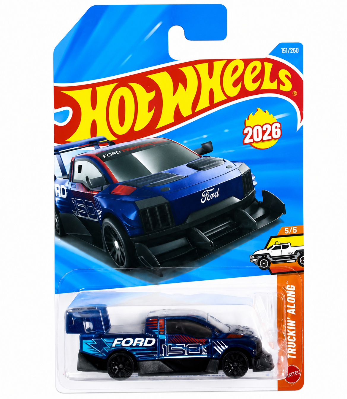 Hot Wheels Ford F-150 Trucking Along 2026 Edition Die-Cast Toy Car