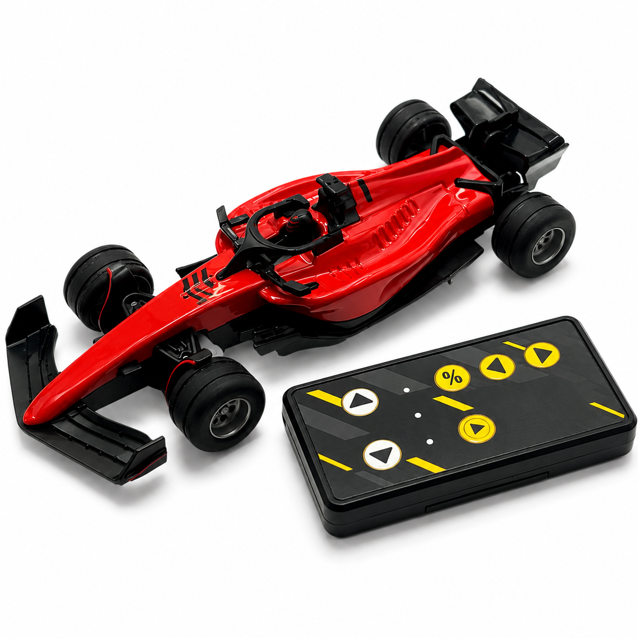Trasped Micro F1-Style RC Race Car RED|Remote Control Toy