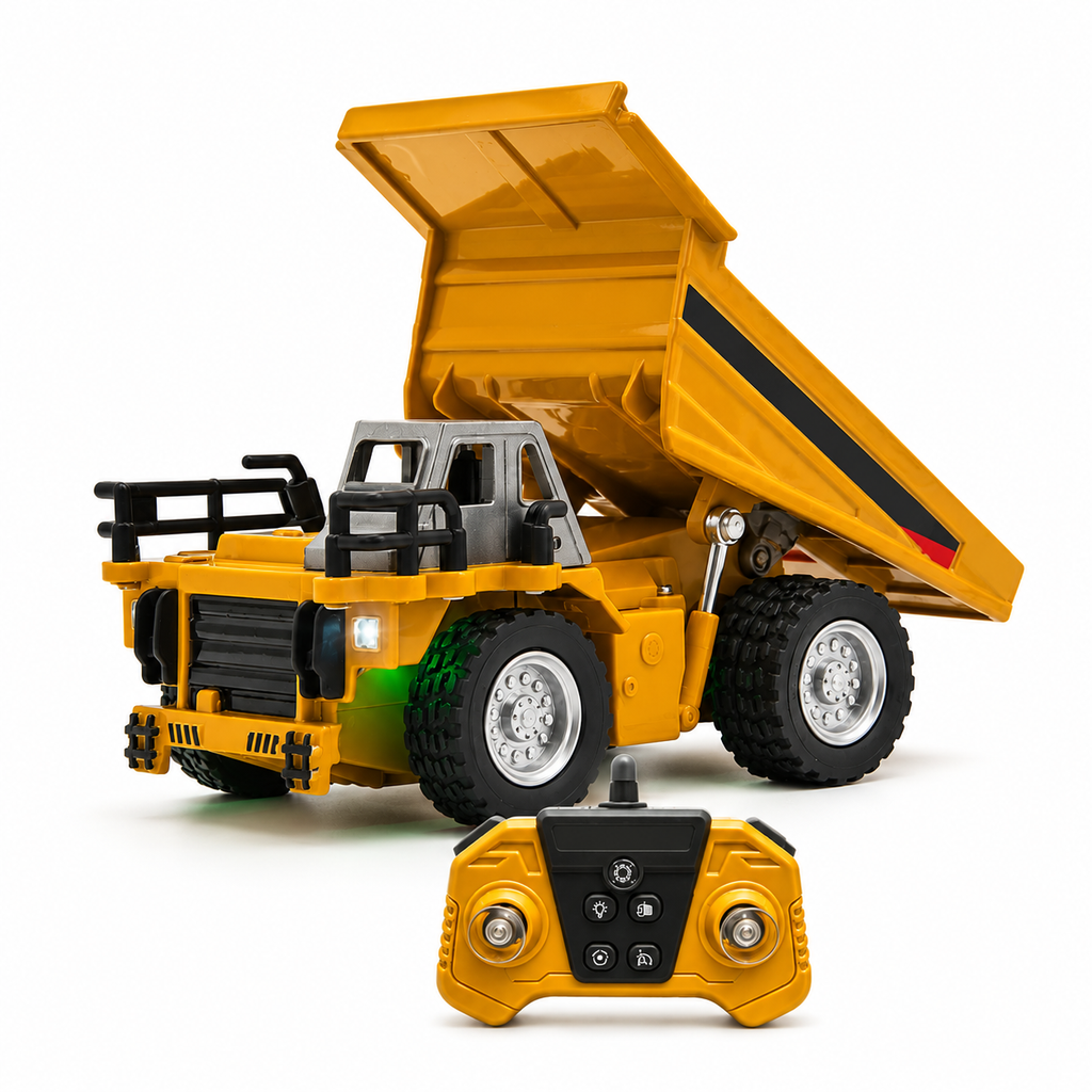 TRASPED HG4-414 1:64 Mini RC Alloy Dump Truck