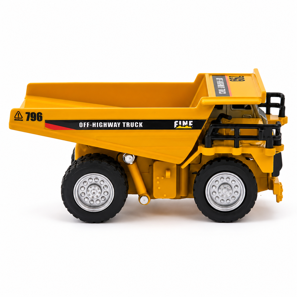 TRASPED HG4-414 1:64 Mini RC Alloy Dump Truck