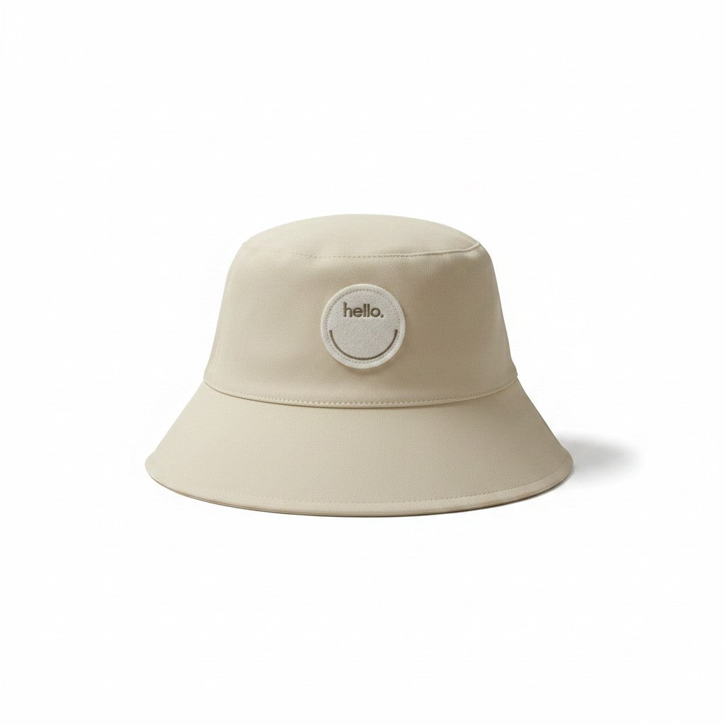 Unisex Beige Bucket Hat