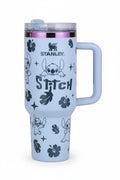 Stitch Stanley Style Tumbler (Ice Blue)