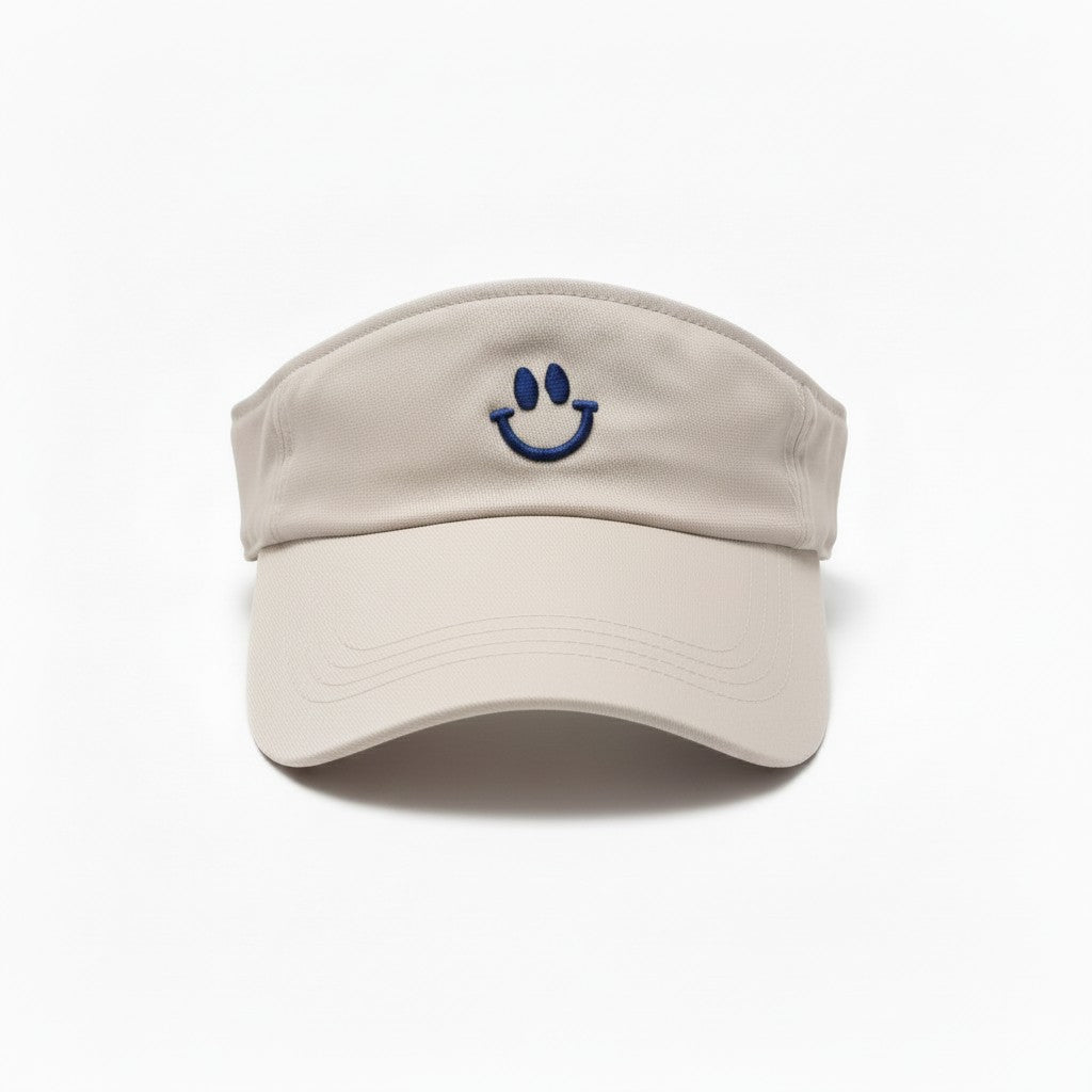 Smiley Face Visor Hat