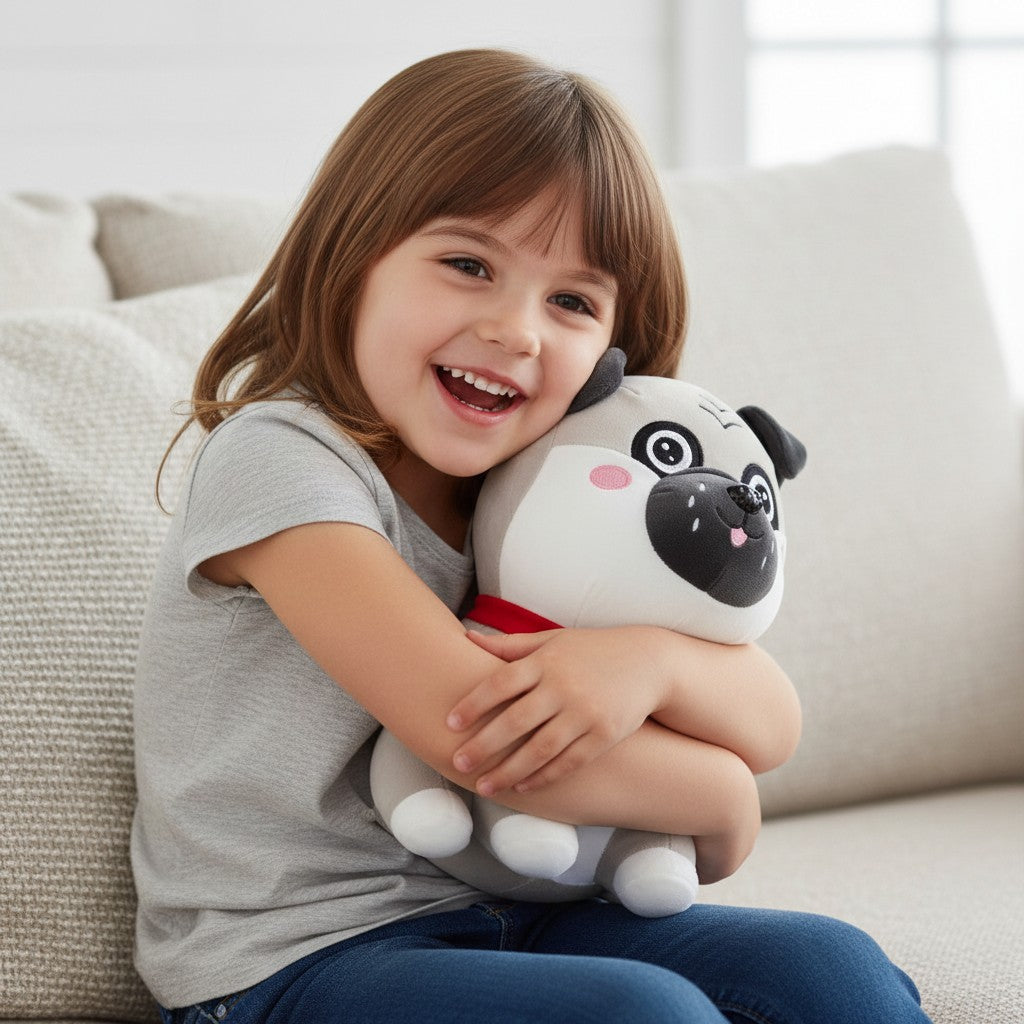 Ultra Soft Plush Dog Toy for Kids