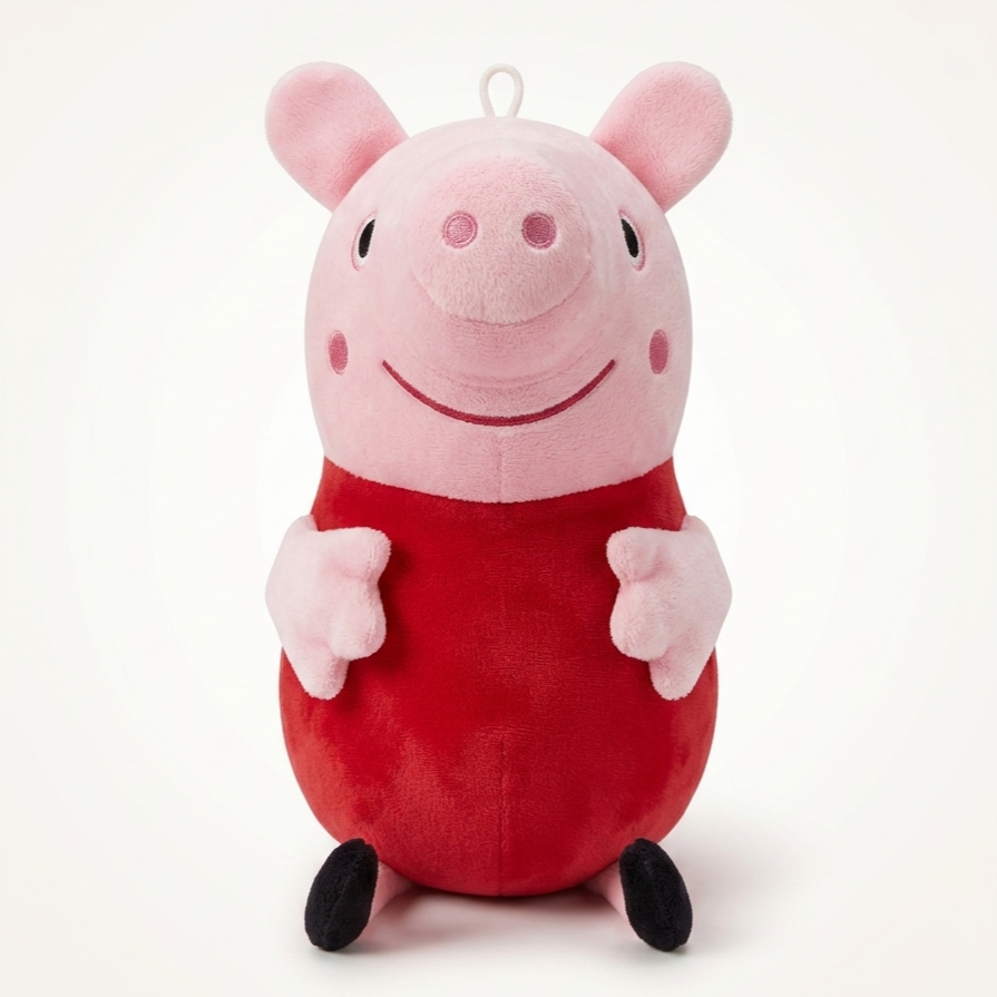 Pink Peppa Pig Plush Toy – Cute Soft Toy for Kids