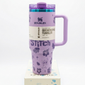 Stitch Stanley Style Tumbler (Purple)