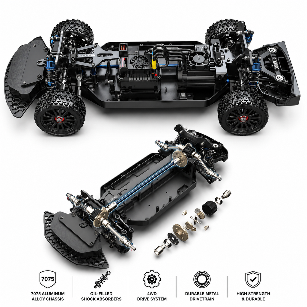MJX Hyper Go 14304 1:14 Volkswagen Polo R WRC 43km/h Brushless RC Car