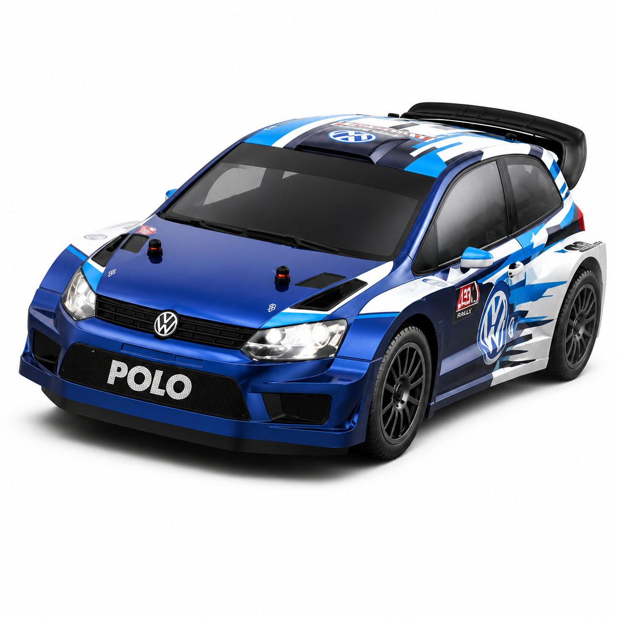 MJX Hyper Go 14304 1:14 Volkswagen Polo R WRC 43km/h Brushless RC Car