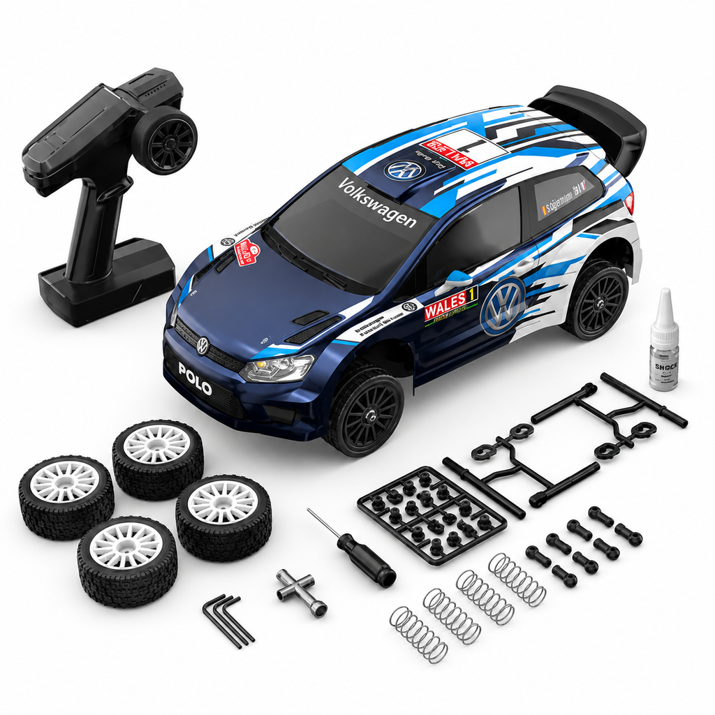 MJX Hyper Go 14304 1:14 Volkswagen Polo R WRC 43km/h Brushless RC Car