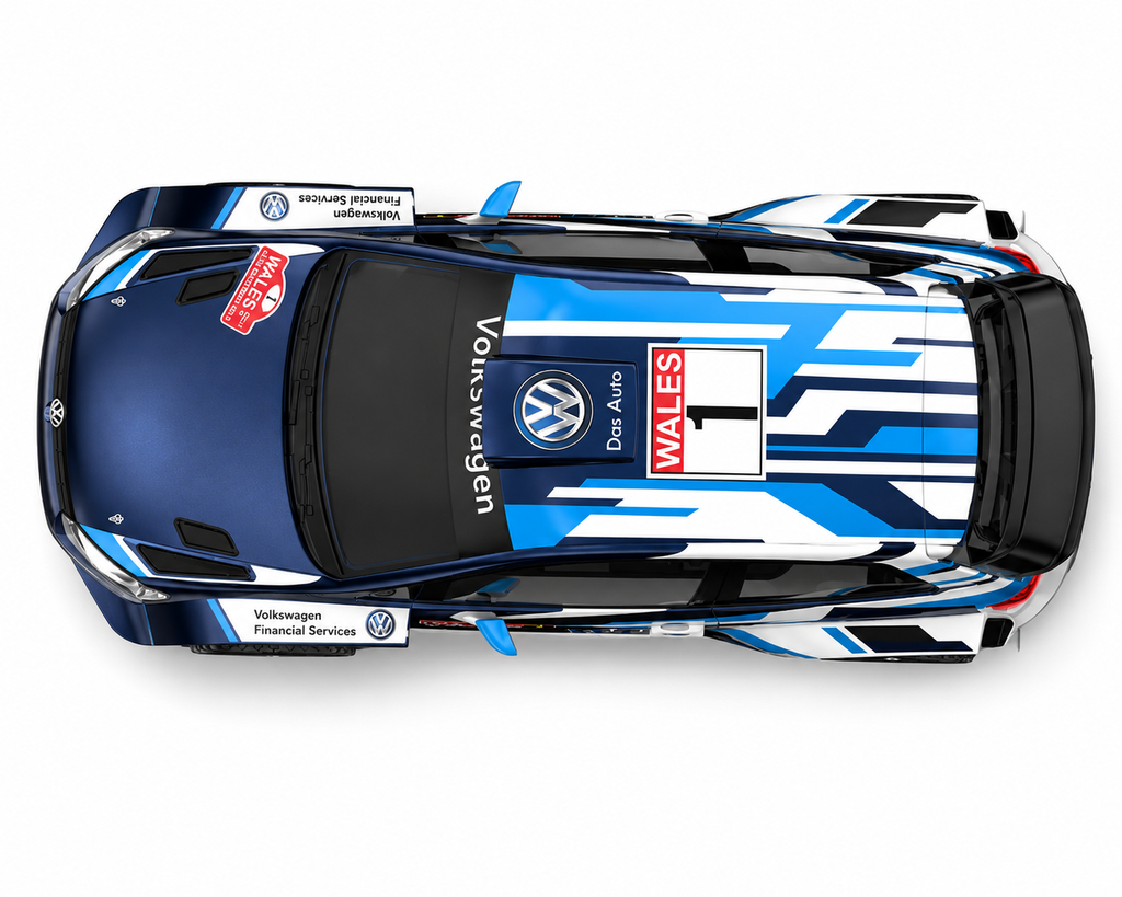 MJX Hyper Go 14304 1:14 Volkswagen Polo R WRC 43km/h Brushless RC Car