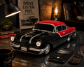WS-598 Vintage Car Bluetooth Speaker|Black