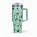 Stitch Stanley Style Tumbler(Mint Green)