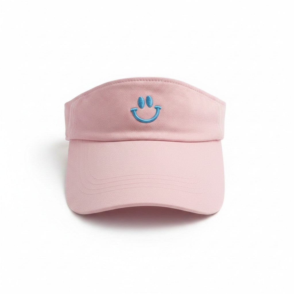 Smiley Face Visor Hat