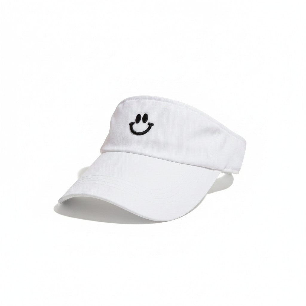 Smiley Face Visor Hat