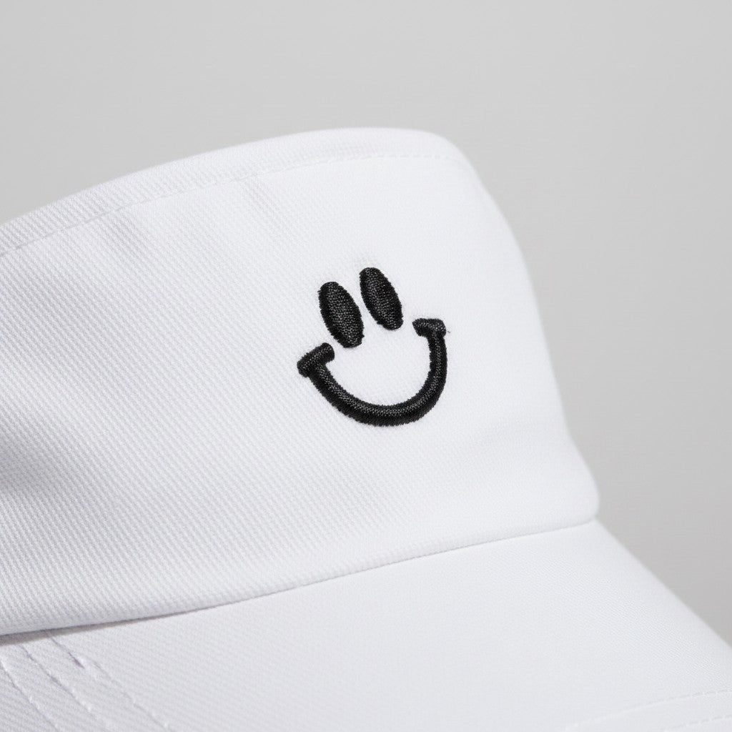 Smiley Face Visor Hat