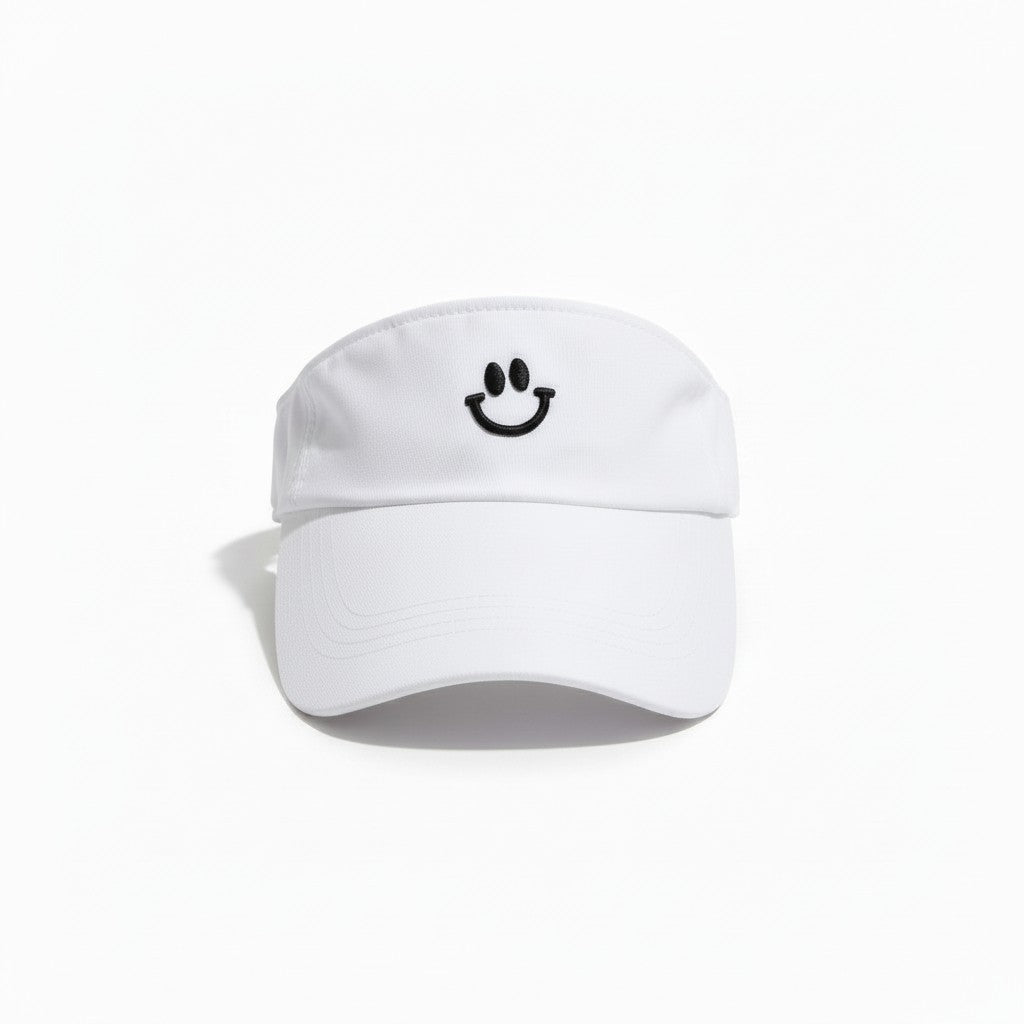 Smiley Face Visor Hat