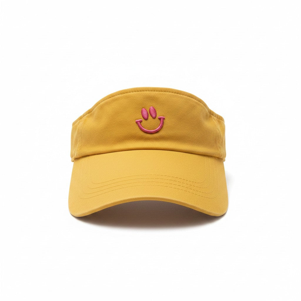 Smiley Face Visor Hat